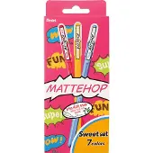 Pentel Mattehop K110 gelpen set Sweet 7 stuks