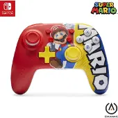 PowerA Nano Verbeterde Draadloze Controller voor Nintendo Switch - Mario Victory