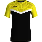 Jako Functioneel shirt geel / zwart / wit