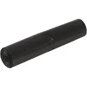 Viking LD Vuilniszakken 120 l Bevestiging tape Zwart PE (polyethyleen) 26 micron 100 Stuks