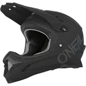 O'Neal Sonus Solid Volgelaatshelm Zwart || Maat: S (55-56 cm)