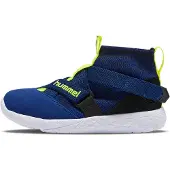 Hummel Sneakers 'Terrafly' donkerblauw / neongroen