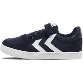Hummel Sneakers 'Slimmer Stadil' navy / wit