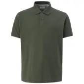 s.Oliver regular fit polo Plus Size kakigroen male | Maat: 3XL
