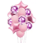PartyPro Luxe Ballonnenset Roze