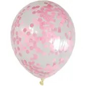 PartyPro Roze Confetti Ballonnen (10 stuks / 46 CM)