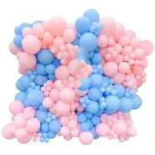 PartyPro Balloonwall (Roze-Blauw)