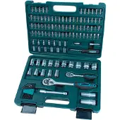 BRÜDER MANNESMANN M98415 Dopsleutelset Metrisch 1/4 (6,3 mm), 1/2 (12,5 mm) 115-delig