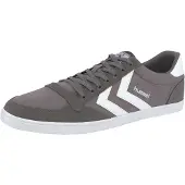 Hummel Sportschoen 'Slimmer Stadil' donkergrijs / wit