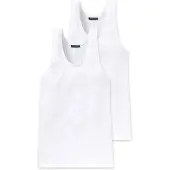 Schiesser Onderhemd ' 2-Pack Authentic ' wit