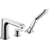 Hansgrohe Metris Afbdeel 3-Badrandmengkrn Chr