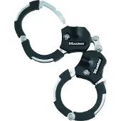 Master Lock Masterlock anti-theft handcuffs in hardened steel. 7.6 cm in diameter. 1 link