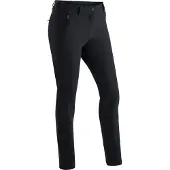 Maier Sports - Women's Helga Slim - Winterbroek 18 - Short, zwart