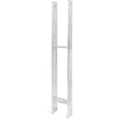 Alberts Beslag H-paalhouders lichte breedte 111 mm