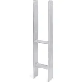 Alberts Beslag H-paalhouders lichte breedte 111 mm