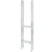 Alberts GAH.ALBERTS H-balkdrager zwaar 121x30x600 mm, thermisch verzinkt