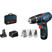 Bosch Powertools Professional GSB 12V-15 voordeel-set 06019B690G