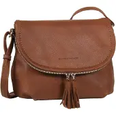 Tom Tailor Schoudertas 'Lari' bruin