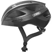 ABUS Fietshelm MACATOR titan L - 58-62 cm - zwart - Geschikt voor gebruik op elektrische fietsen - stadsfietsen - 360 g