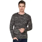 Rusty neal Trui bruin / gemengde kleuren
