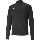 Puma Sportsweatshirt 'Team Liga' zwart / wit