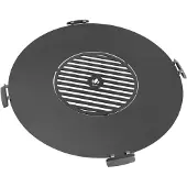 Cookking grillplaat met grillrooster, zwart, diameter 78 cm