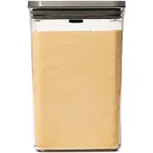 Oxo - POP Steel Voorraadbus - Groot - 4,2 Liter