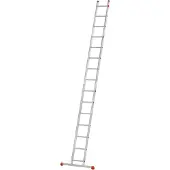 Hailo aluminium enkele ladder S60 ProfiStep UNO, 15 sporten