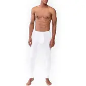 Mey Noblesse Regular Fit Lange onderbroeken wit, Effen