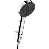 Hansgrohe Handdouche set pulsify s porter set 105 3 jets met doucheslang 160 cm chroom