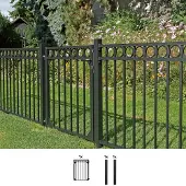 GAH Alberts Deur met enkel hek Circle Breedte: 96,5 cm, hoogte: 100 en 120 cm, verschillende kleuren