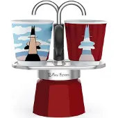 Bialetti Mini Express Magrite - Set met 2 kopjes