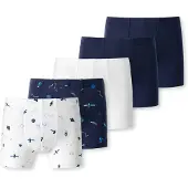 Schiesser Onderbroek blauw / navy / wit
