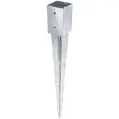 Vimar Einschlagbodenhülse a91xb91xc150xd750mm Stahl roh feuerverzinkt