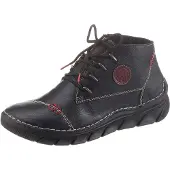 Rieker Veterschoen nachtblauw / bruin / rood