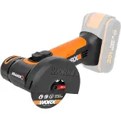 WORX Accu Mini Haakse Slijper Wx801.9 Chopper - 20v 76 Mm - (zonder Accu)