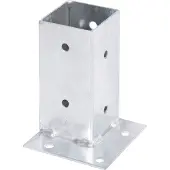 Alberts Beslag Opschroefbare voetplaat Breedte houder 71 mm