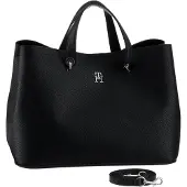 Tommy Hilfiger Shopper zwart / zilver