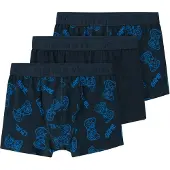 Name it Kinder boxershorts jongens nkmboxer gameprint 3-pack donker