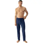 Mey Pyjamabroek 'Solid Night' donkerblauw