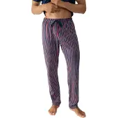 Mey pyjama broek blauw gestreept katoen