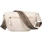 Tom Tailor Heuptas 'Palina' chocoladebruin / stone grey / mandarijn / natuurwit