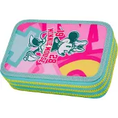 CoolPack Minnie Penhouder Drie Compartimenten Volledig uitgerust