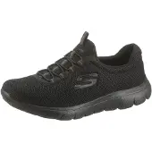 SKECHERS Slip-on 'Summits' zwart