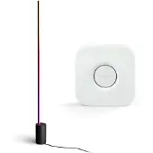 Philips Hue Bundel: Signe Gradient Vloerlamp Zwart + Bridge