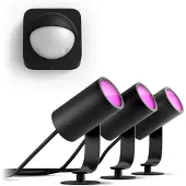 Philips Bundel: 3x Lily Spots + Buitensensor