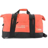 National Geographic Opvouwbare Reistas met wielen / Weekendtas - Vegan - 48 Liter (S) - Pathway - N10442 - Oranje - Oranje