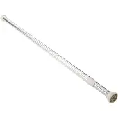 Kleine wolke douche stang spanstang 75x125 cm, ø 21 cm, chroom