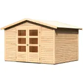 Karibu Woodfeeling tuinhuis Amberg 4, in natuurlijke staat; 82973