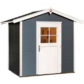 Weka Tuinhuis 223 - Antraciet/blanc - 205x154cm